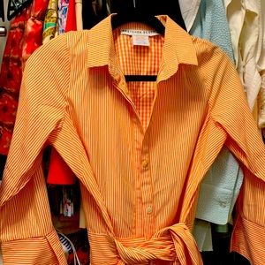 Gretchen Scott Designs Breezy Blouson shirt dress